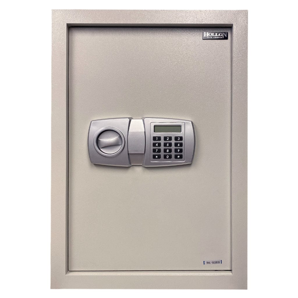 Hollon WSE-2114 Wall Safe | Electronic Lock with Override Key | 0.5 Cubic Feet
