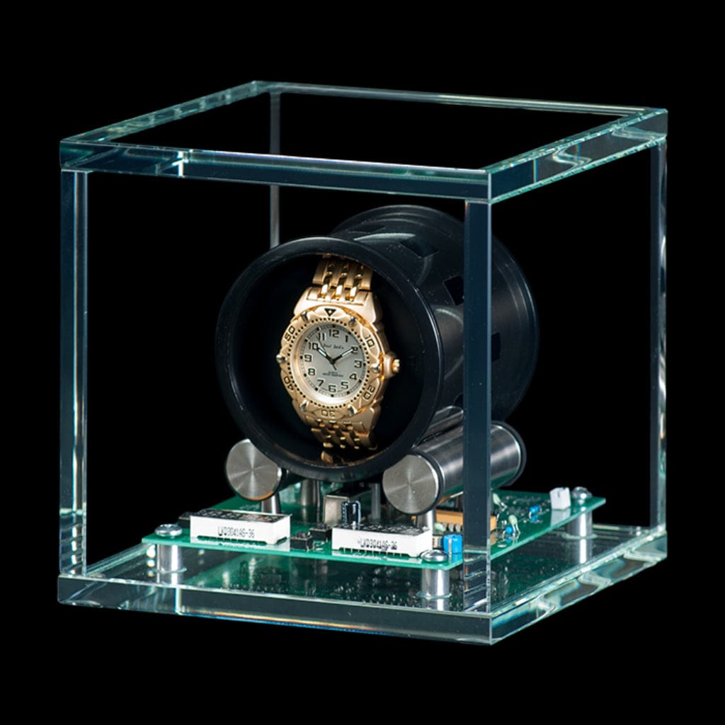 Orbita Tourbillon 1 Tourbillon Series Watch Winder | Programmable Roller-Driven Winder | Single Watch Capacity | Digital Display