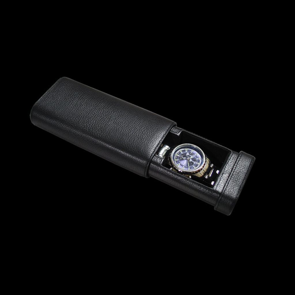Orbita W93000 Verona 1 Verona Series Watch Case | Single Watch Capacity | Black Leather Material