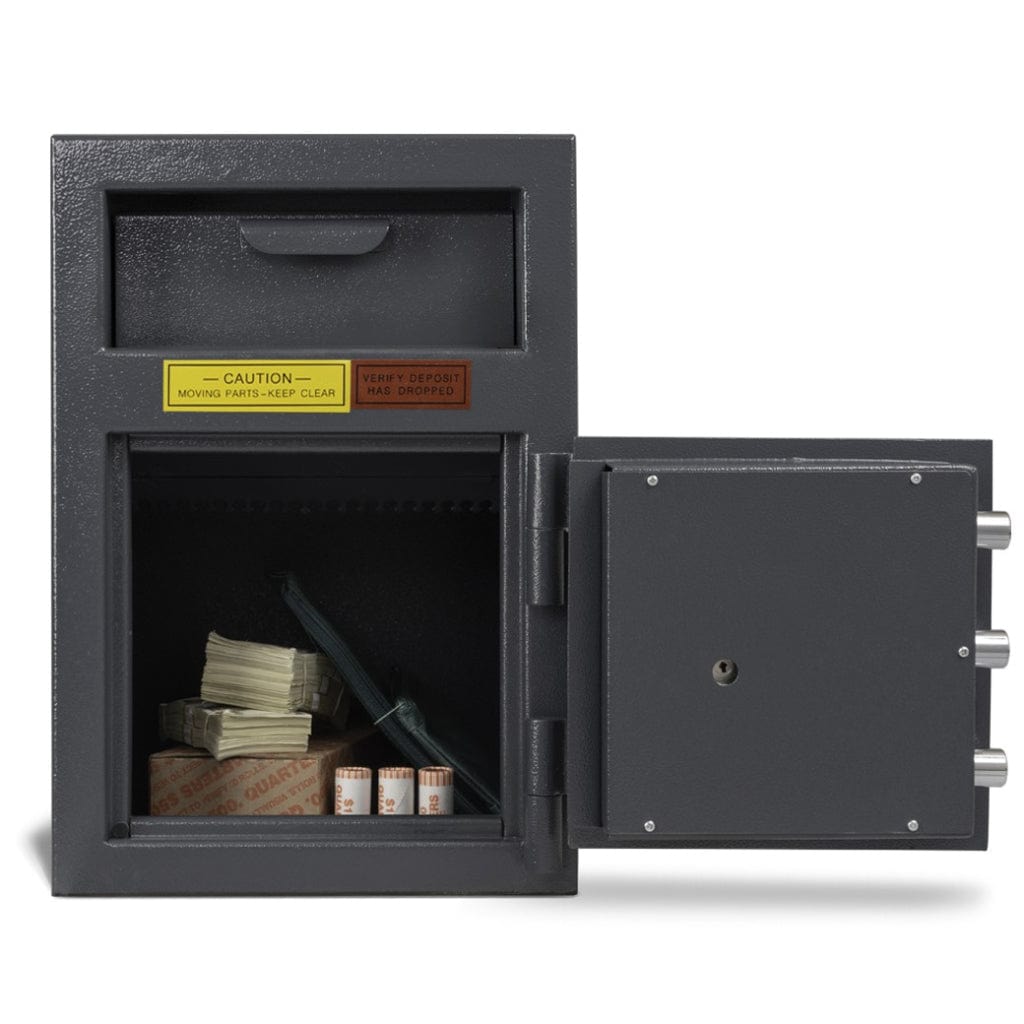 AmSec DSF2014 American Security Front Load Depository Safe | B-Rated | UL Listed Type 1 Electronic Lock | 0.9 Cubic Feet