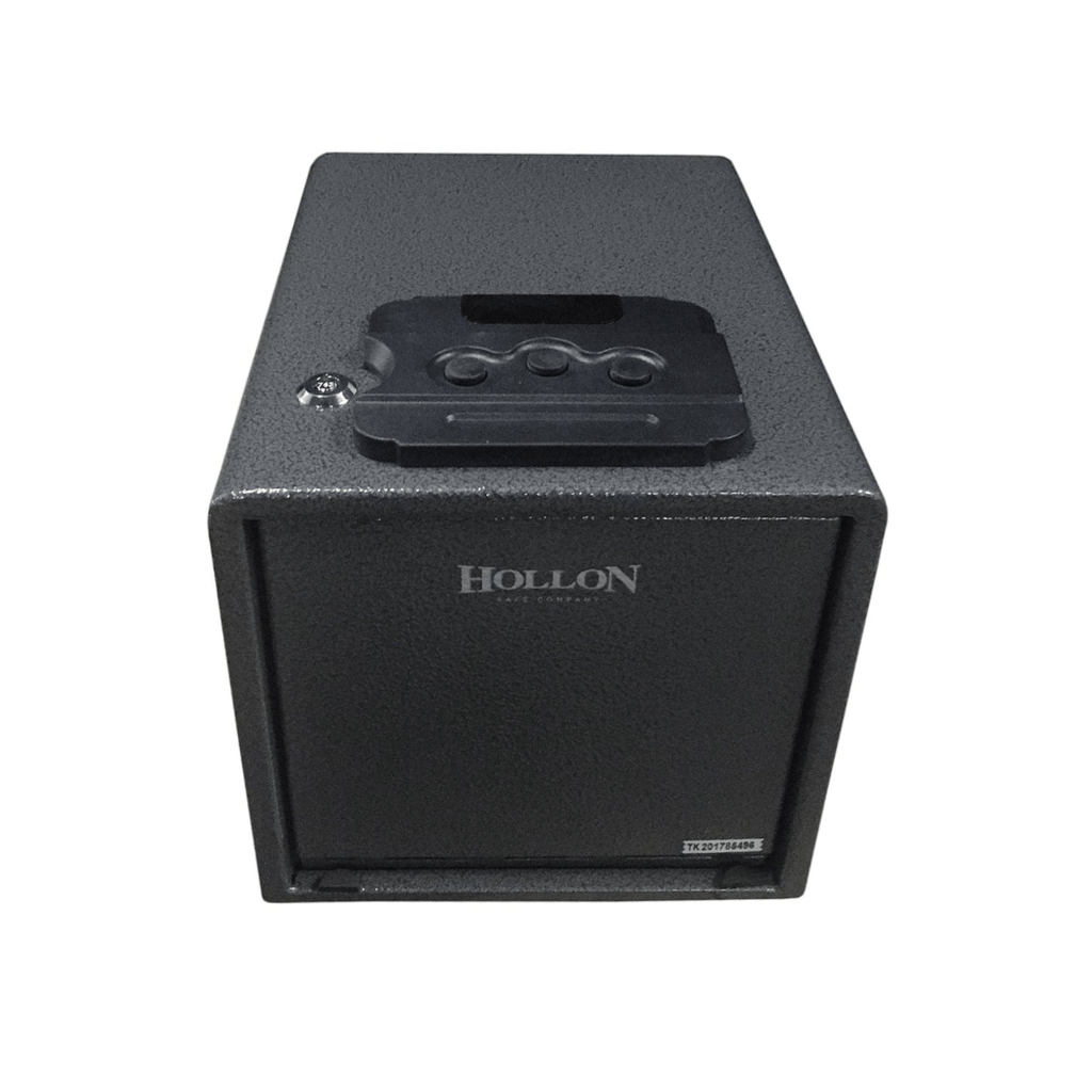 Hollon PB20 Pistol Safe | Electronic Lock with Override Key | 14 LBS