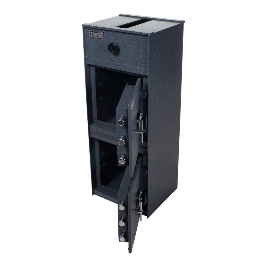 Gardall RC1237 Heavy Duty Double Door Depository | Rotary Chamber | B-Rated Safe | Single Door Option