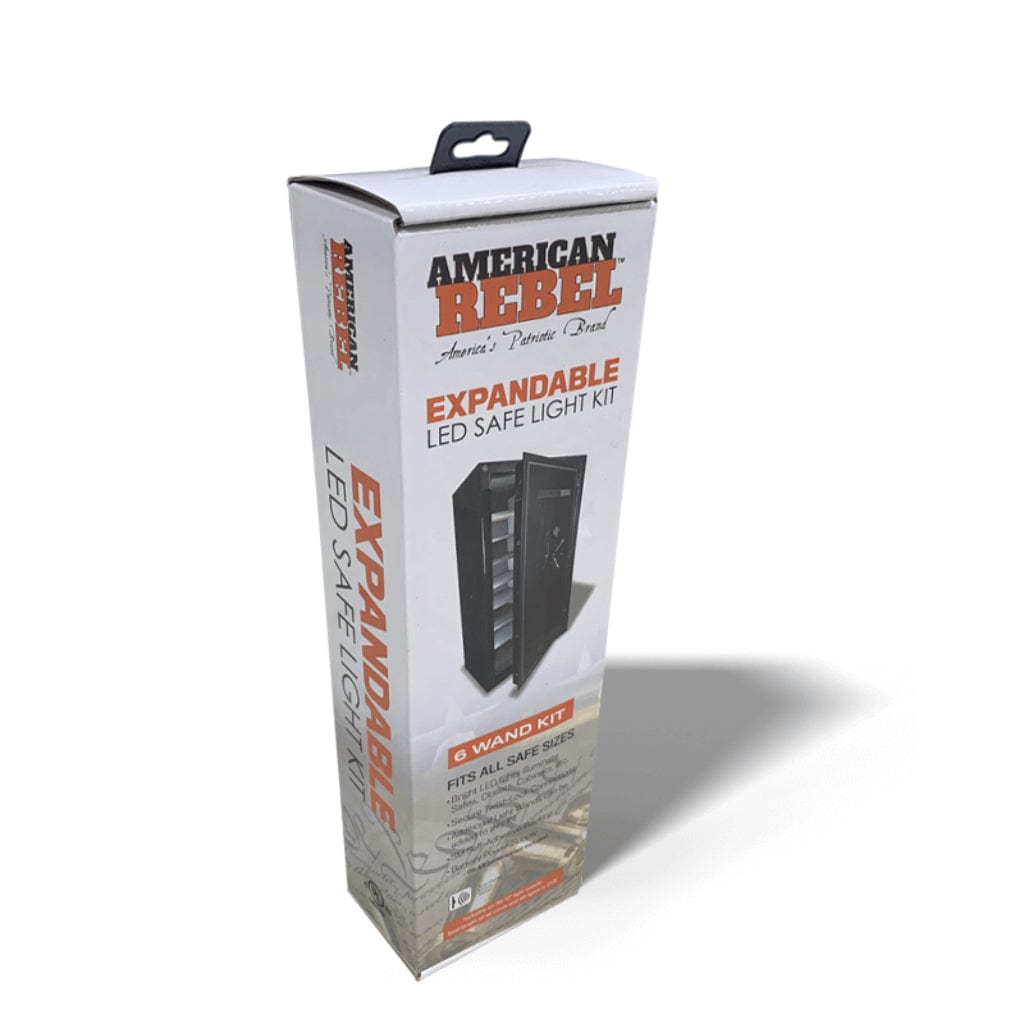 American Rebel 302 Expandable LED Safe Light Kit | Safe Accessory | White LED Lights