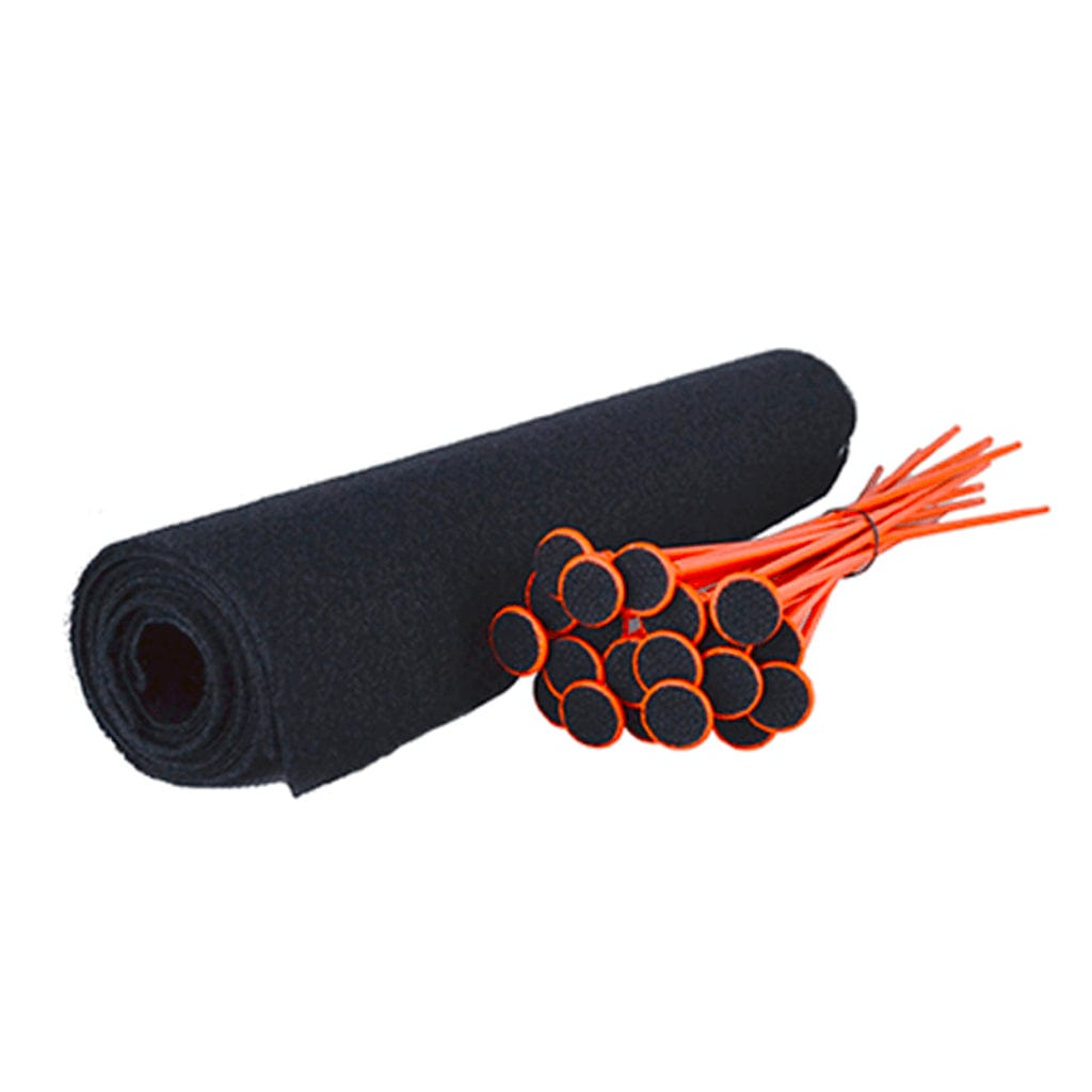 American Rebel 382 Rifle Rod Kit Gun Rack System | Safe Accessory | 20-Pack Rod for .22 Caliber Rifle with Shelf Liner