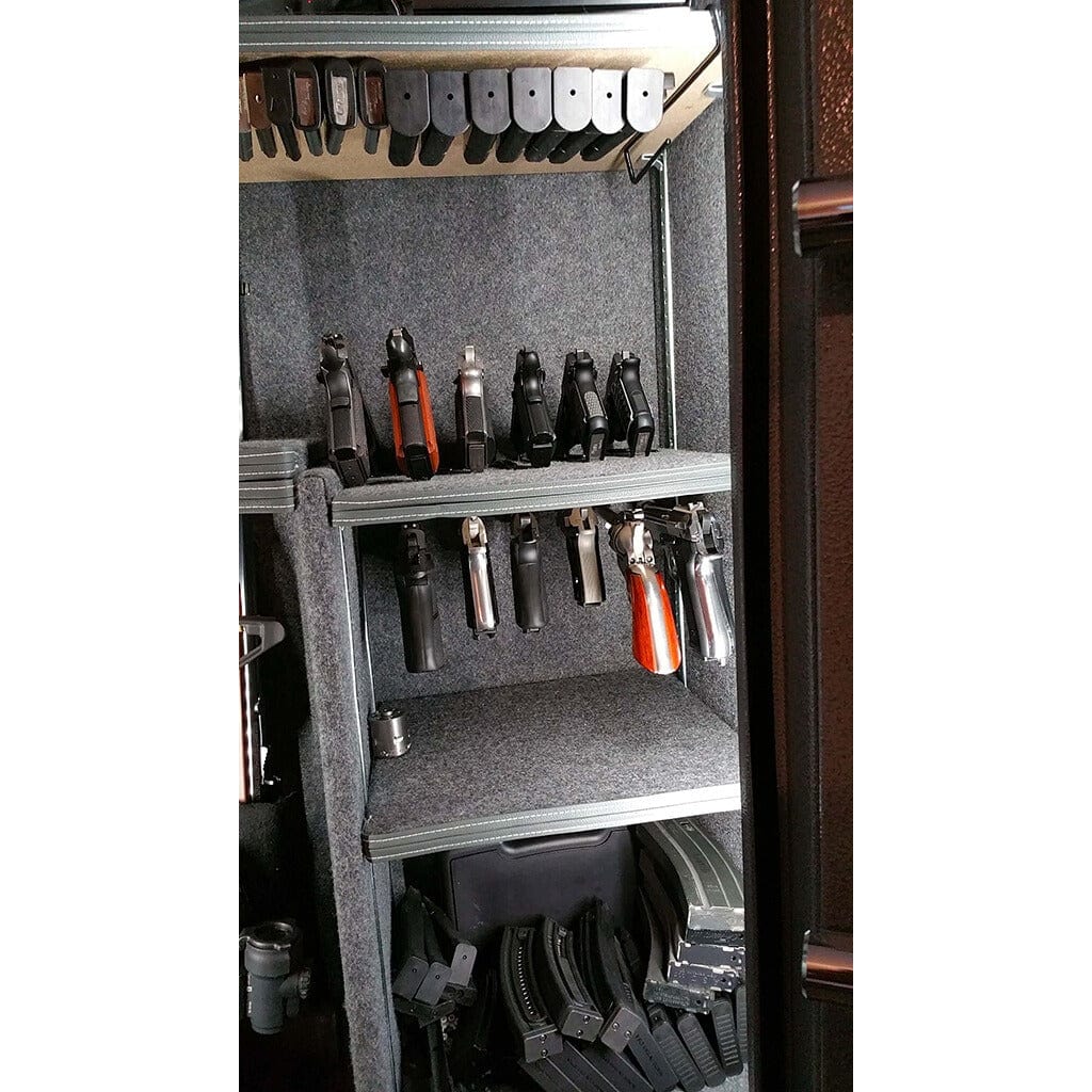 American Rebel 399 Back-Over Handgun Hanger | Safe Accessory | 2-Pack Space-Saving Hanger with Chamfered Ends