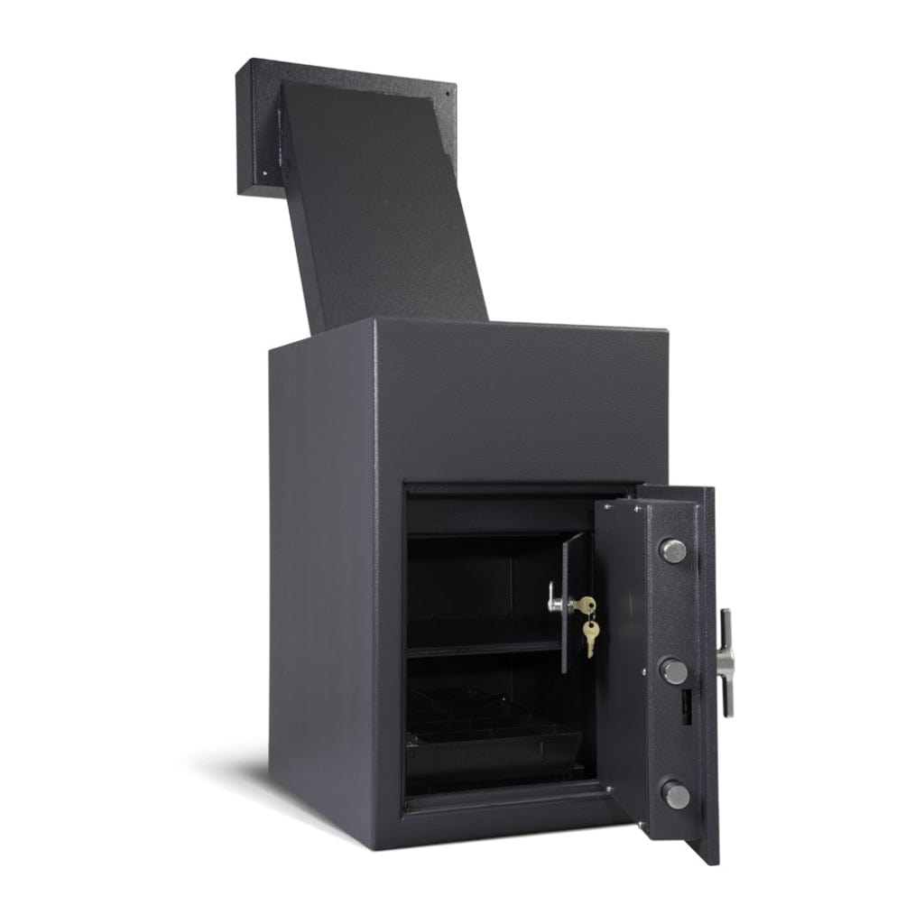 AmSec DSR2516E2 American Security Through The Wall Depository Safe | UL Listed Type 1 Electronic Lock | 1.39 Cubic Feet