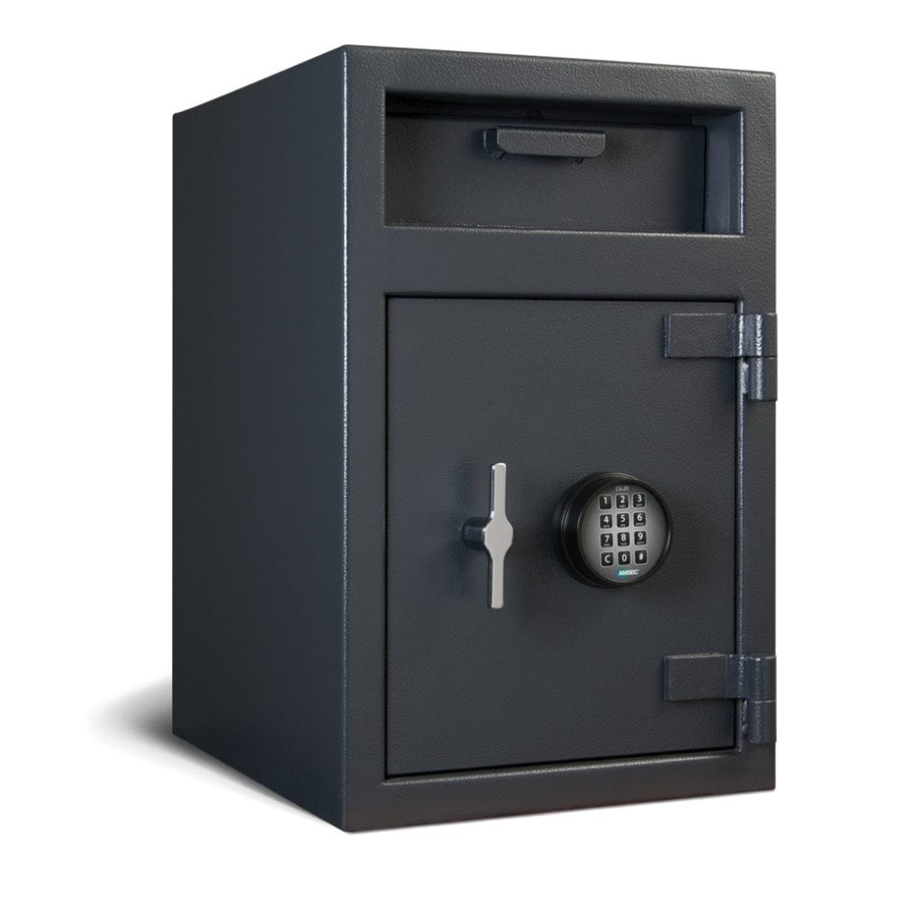 AmSec DSF2516E2 American Security Front Load Depository Safe | UL Listed Type 1 Electronic Lock | 1.39 Cubic Feet