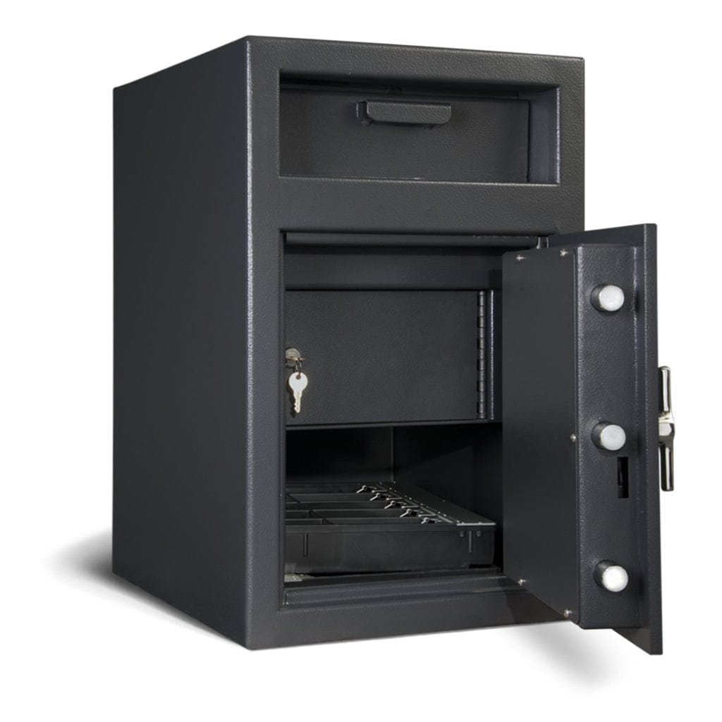 AmSec DSF2516E2 American Security Front Load Depository Safe | UL Listed Type 1 Electronic Lock | 1.39 Cubic Feet