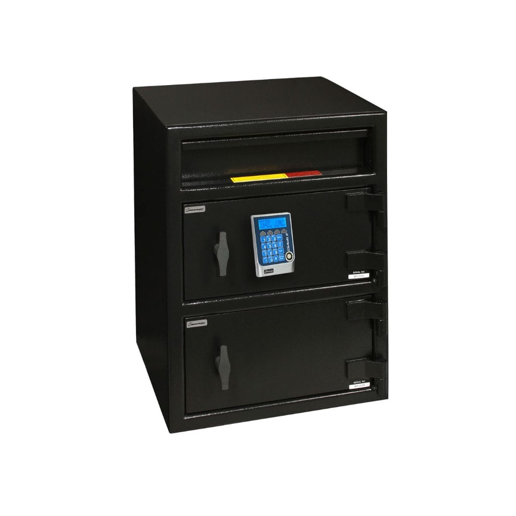 AmSec MM2820TOP-DROPESLAUDIT American Security Double Door Depository Safe | B-Rated | Top Drop