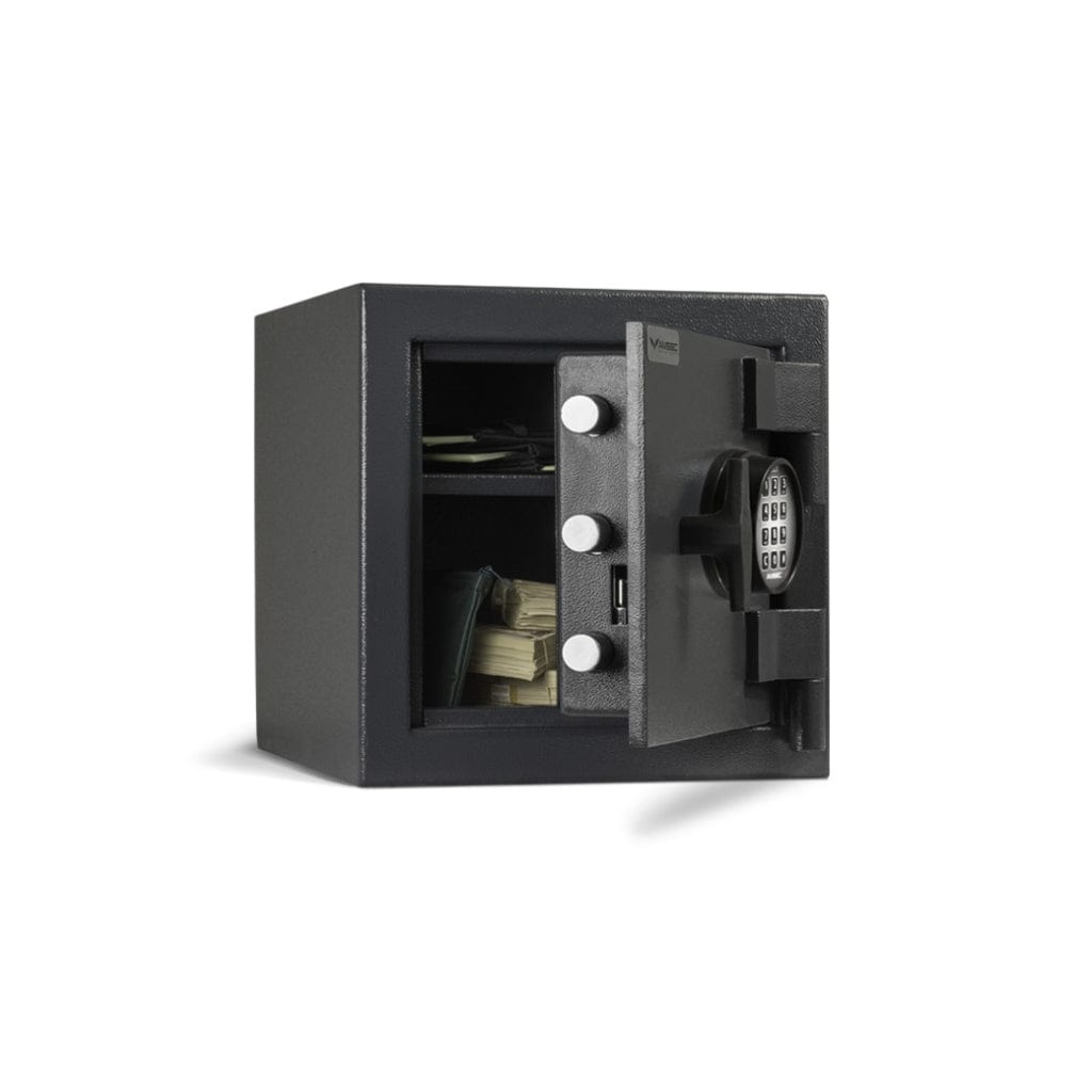AmSec MS1414 American Security Mini Burglar Safe | B-Rated | UL Listed Group 2 Dial Lock | 1.20 Cubic Feet