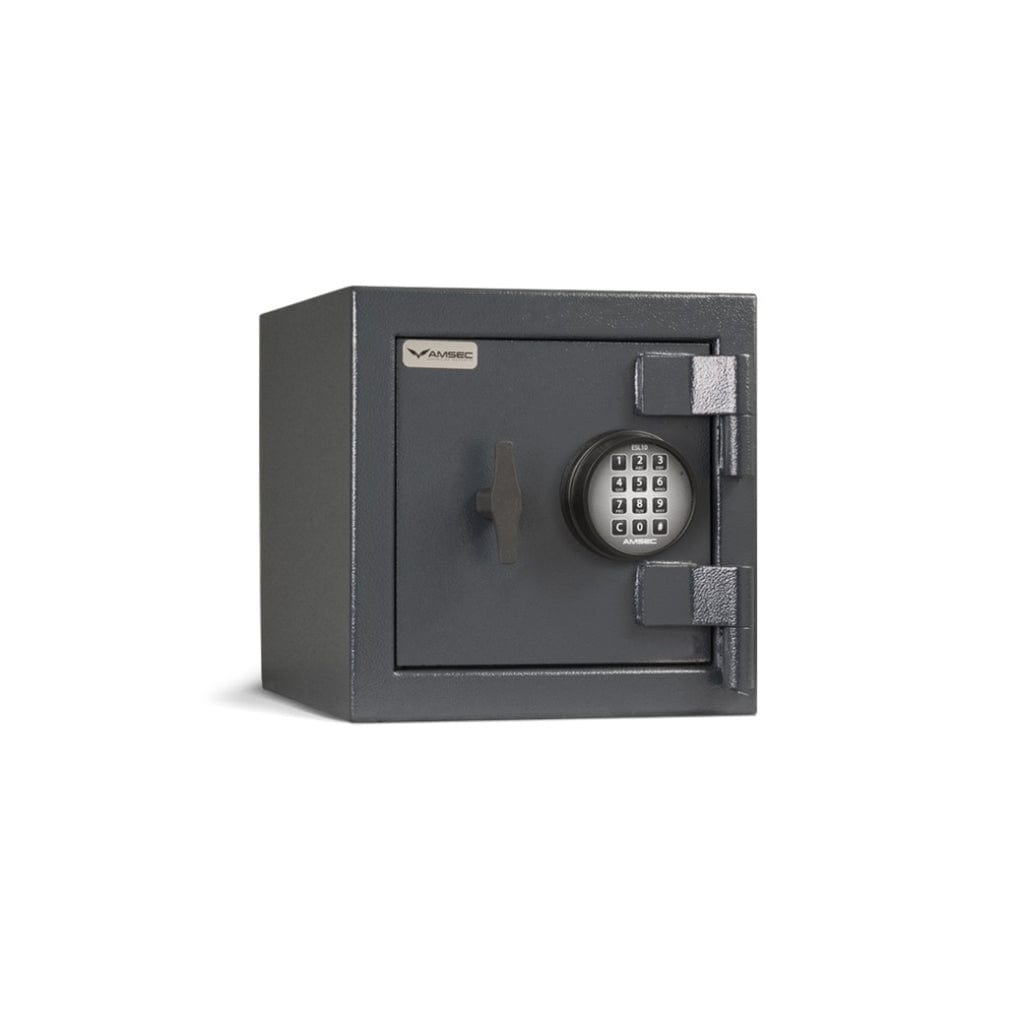 AmSec MS1414E1 American Security Mini Burglar Safe | B-Rated | UL Listed Type 1 Electronic Lock | 1.20 Cubic Feet