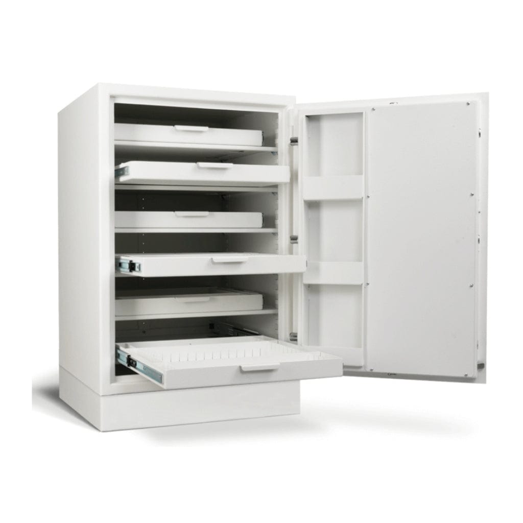 AmSec NARCO3824 American Security Pharmacy Safe | B-Rated | Single Door | 6 Roll Out Trays