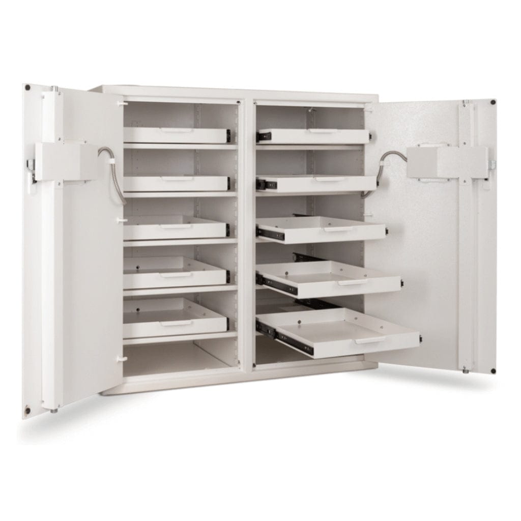 AmSec NARCO3839 American Security Pharmacy Safe | B-Rated | Double Door | 10 Roll Out Trays
