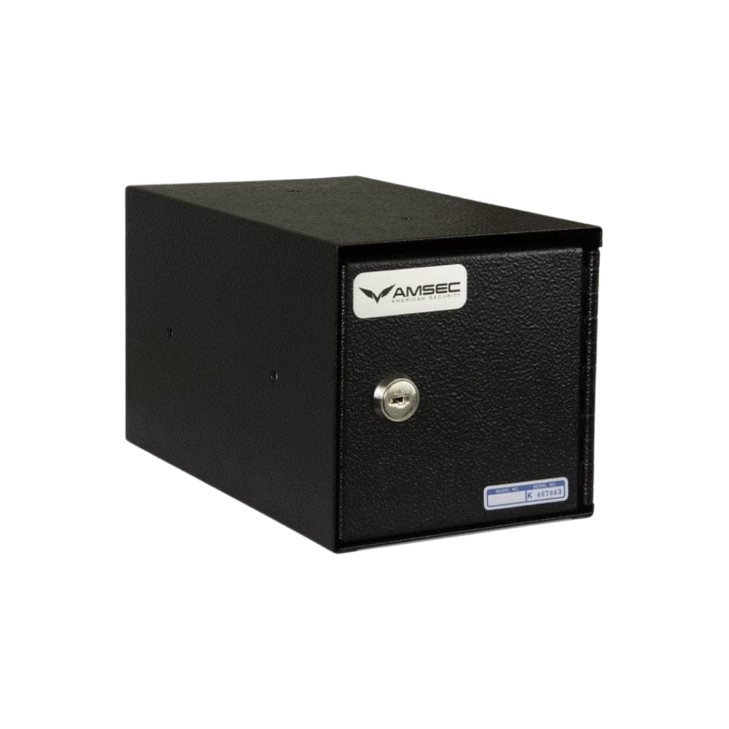 AmSec TB0610-1 American Security Under Counter Depository Safe | Single Key Cam Lock | 0.17 Cubic Feet