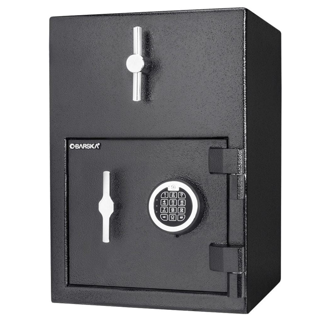 Barska AX13308 Depository Safe | Standard Rotary Hopper with Digital Keypad | 1.15 Cubic Feet Locker
