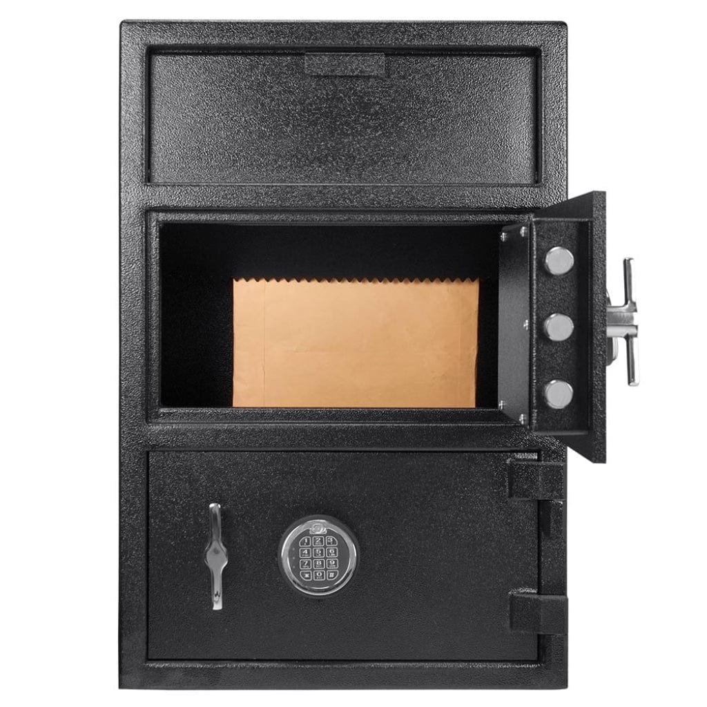 Barska AX13312 Depository Safe | Two Lock Depository with Digital Keypad | 1.6/2 Cubic Feet Locker