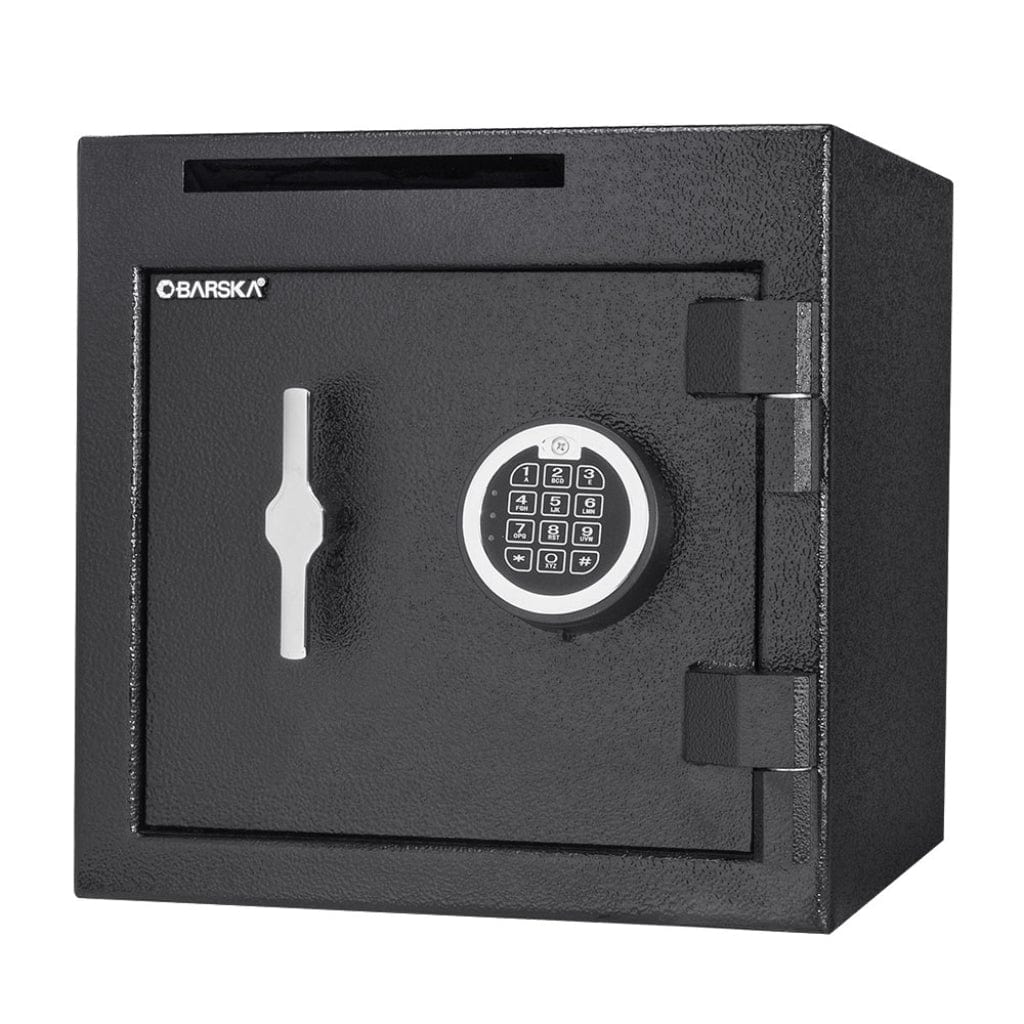 Barska AX13314 Depository Safe | Slot Depository with Digital Keypad | 1.12 Cubic Feet Locker