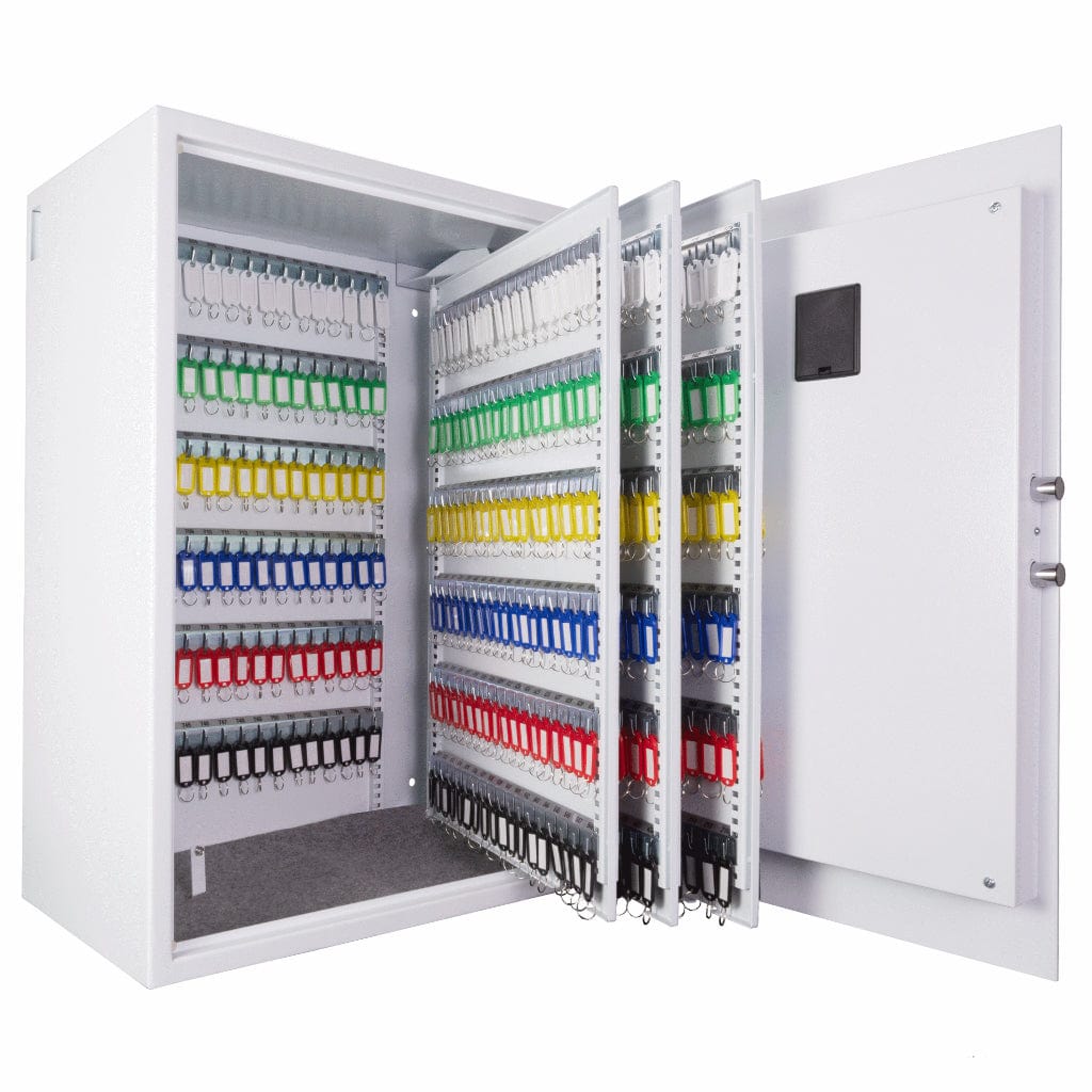 Barska AX13500 Digital Keypad Key Safe | 736 Key Capacity | Grey Multi-key Safe