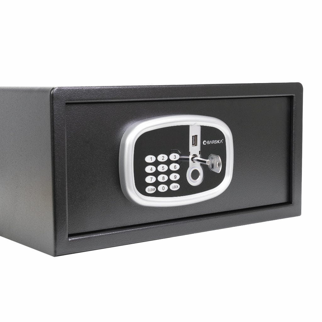 Barska AX13632 Biometric Digital Keypad Safe | 0.85 Cubic Feet Home/Office Safe