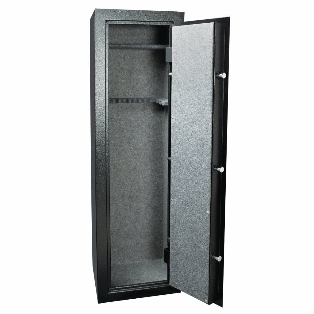 Barska AX13646 Large Biometric Keypad Rifle Safe 10 Rifle Rack