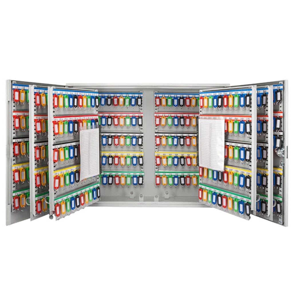 Barska CB12700 Multi-Key Lock Boxes | 600 Position Key Cabinet with Key Lock | Gray Finish