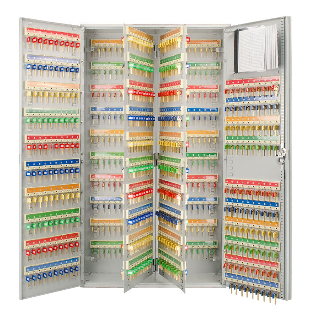 Barska CB12958 Multi-Key Lock Boxes | 800 Position Key Cabinet with Key Lock | Gray Finish