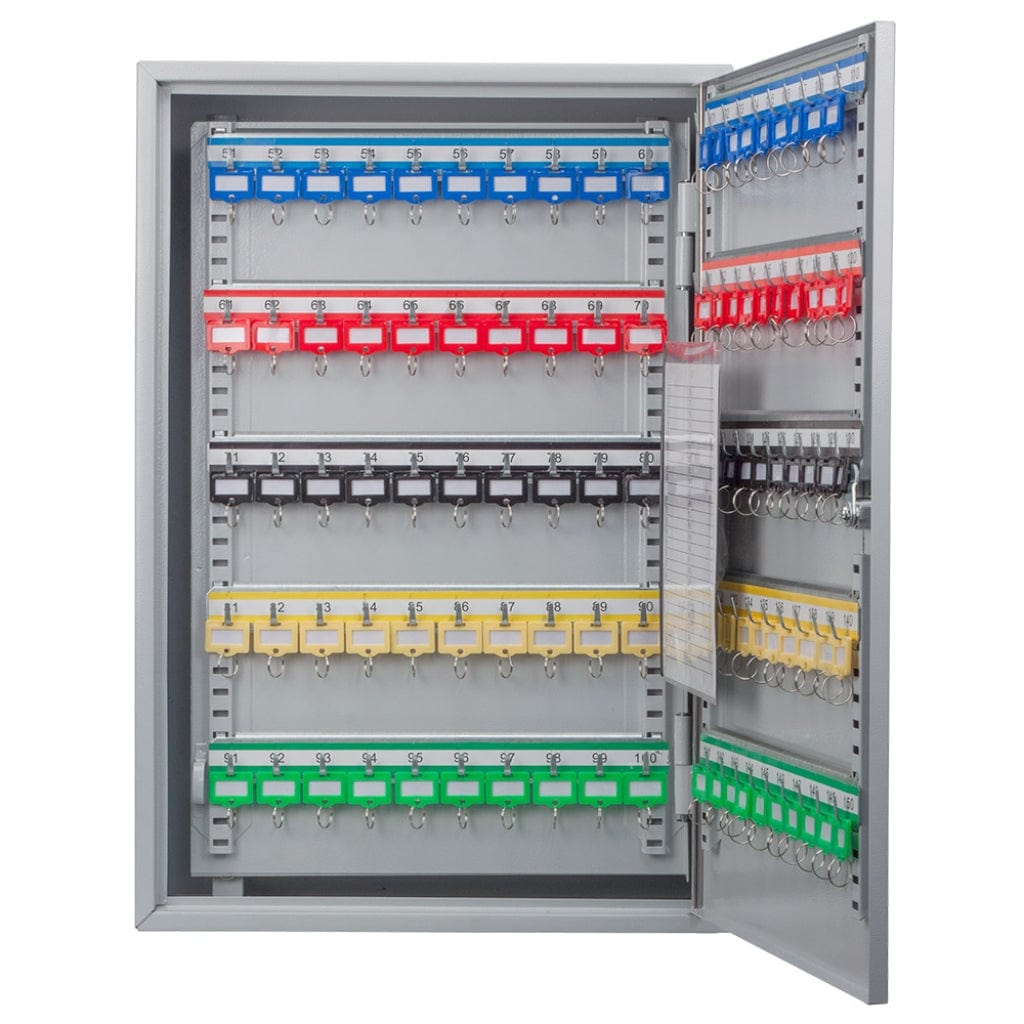 Barska CB13236 Multi-Key Lock Boxes | 150 Position Key Cabinet with Key Lock | Gray Finish