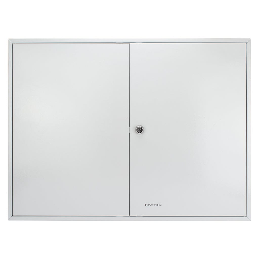 Barska CB13240 Multi-Key Lock Boxes | 480 Position Key Cabinet with Key Lock and White Tags | Gray Finish