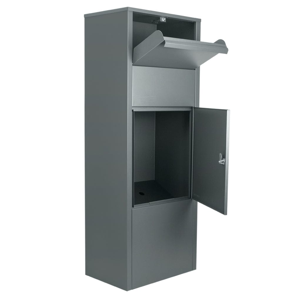 Barska CB13256 Mail/Parcel Drop Box | Large Deposit Slot | Key Lock