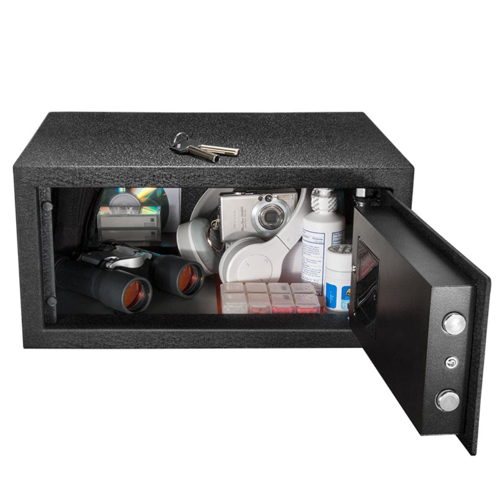 Barska HQ100 Biometric Digital Keypad Safe AX12476 | 0.46 Cubic Feet Home/Office Safe