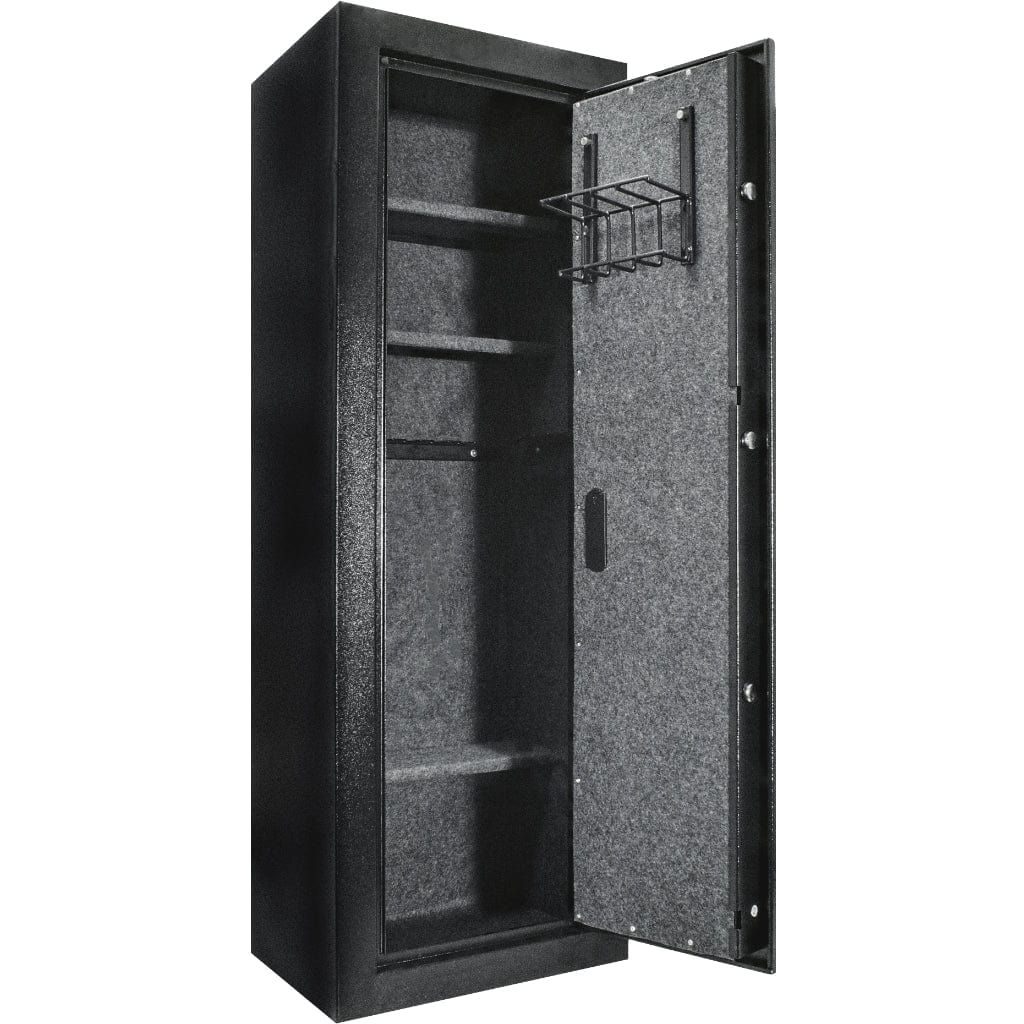 Barska HQ1000 Biometric Quick Access Keypad Rifle Safe AX13378 | Extra Large Safe Capacity | 16 Position Rifle Rack