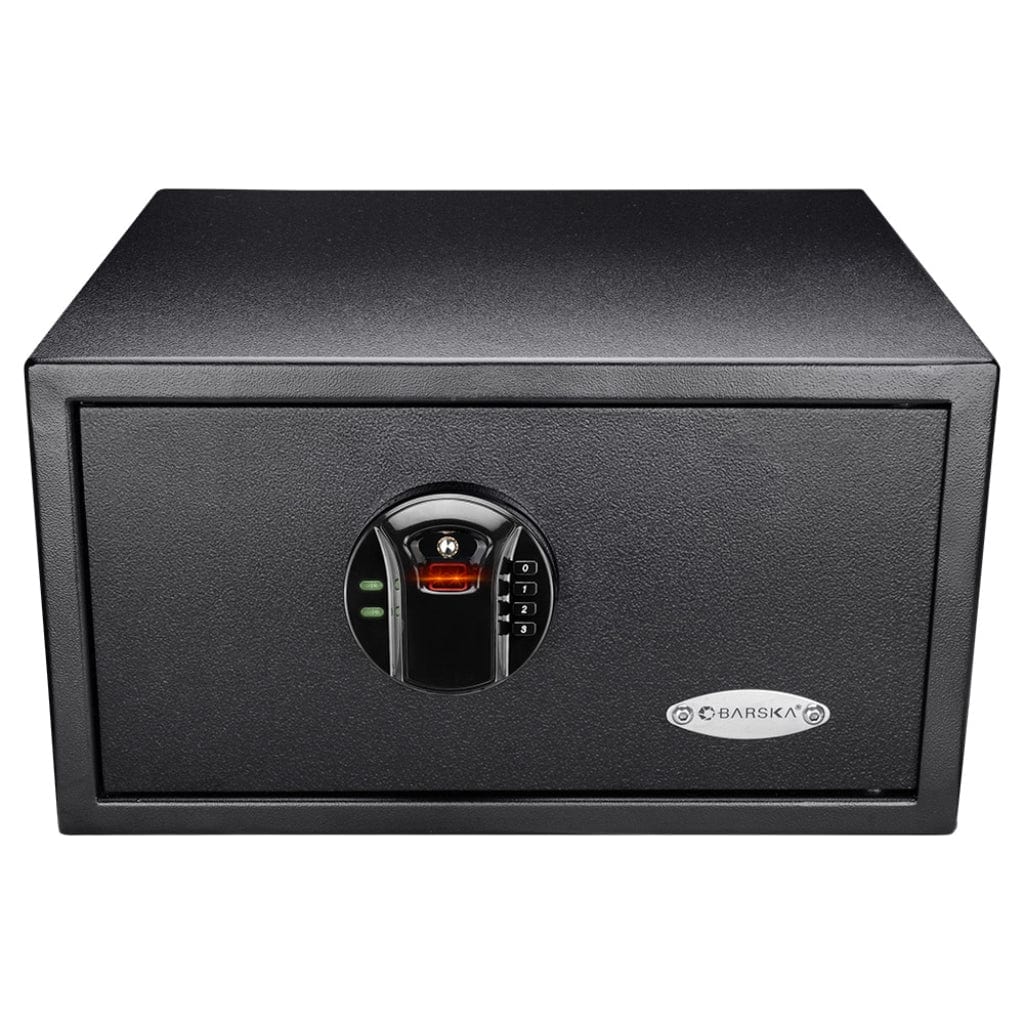 Barska HQ200 Biometric Digital Keypad Safe AX12840 | 0.99 Cubic Feet Home/Office Safe