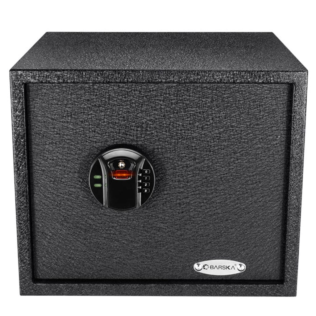 Barska HQ300 Biometric Digital Keypad Safe AX12428 | 1.45 Cubic Feet Home/Office Safe