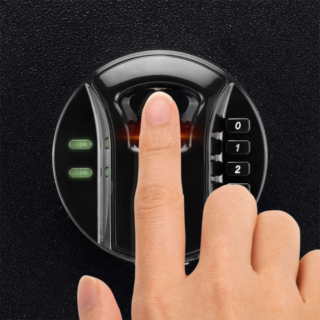 Barska HQ400 Biometric Digital Keypad Safe AX12842 | 1.94 Cubic Feet Home/Office Safe