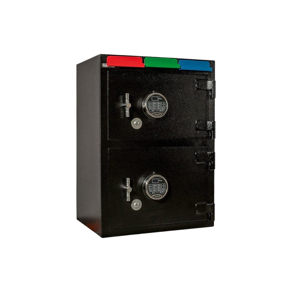 Cennox FireKing CS2820-FK1 Drop Drawer Safe | B-Rated | Double Door | Electronic Lock | 4.54 Cubic Feet