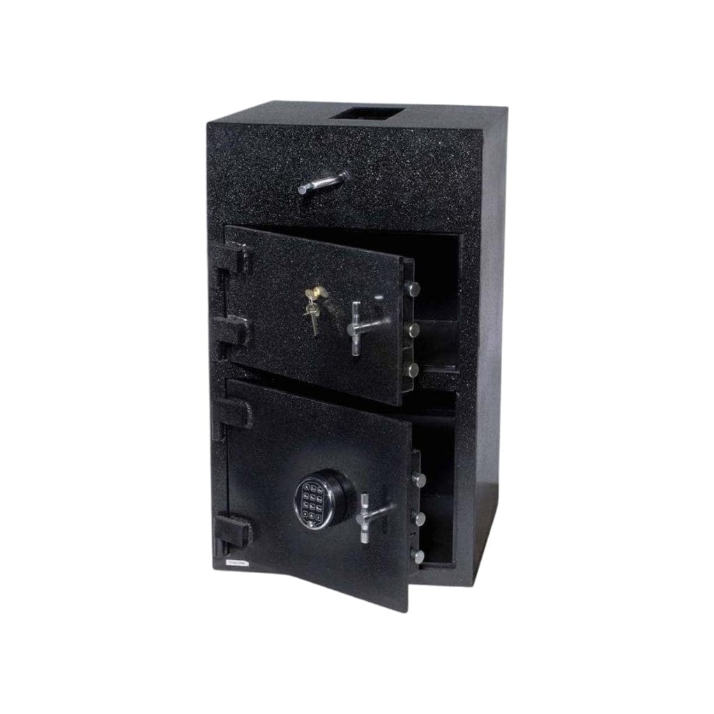 Cennox FireKing RH3420K2SG40FK1 Rotary Hopper Depository Safe | B-Rated | Double Door | UL Listed Type 1 Electronic Lock