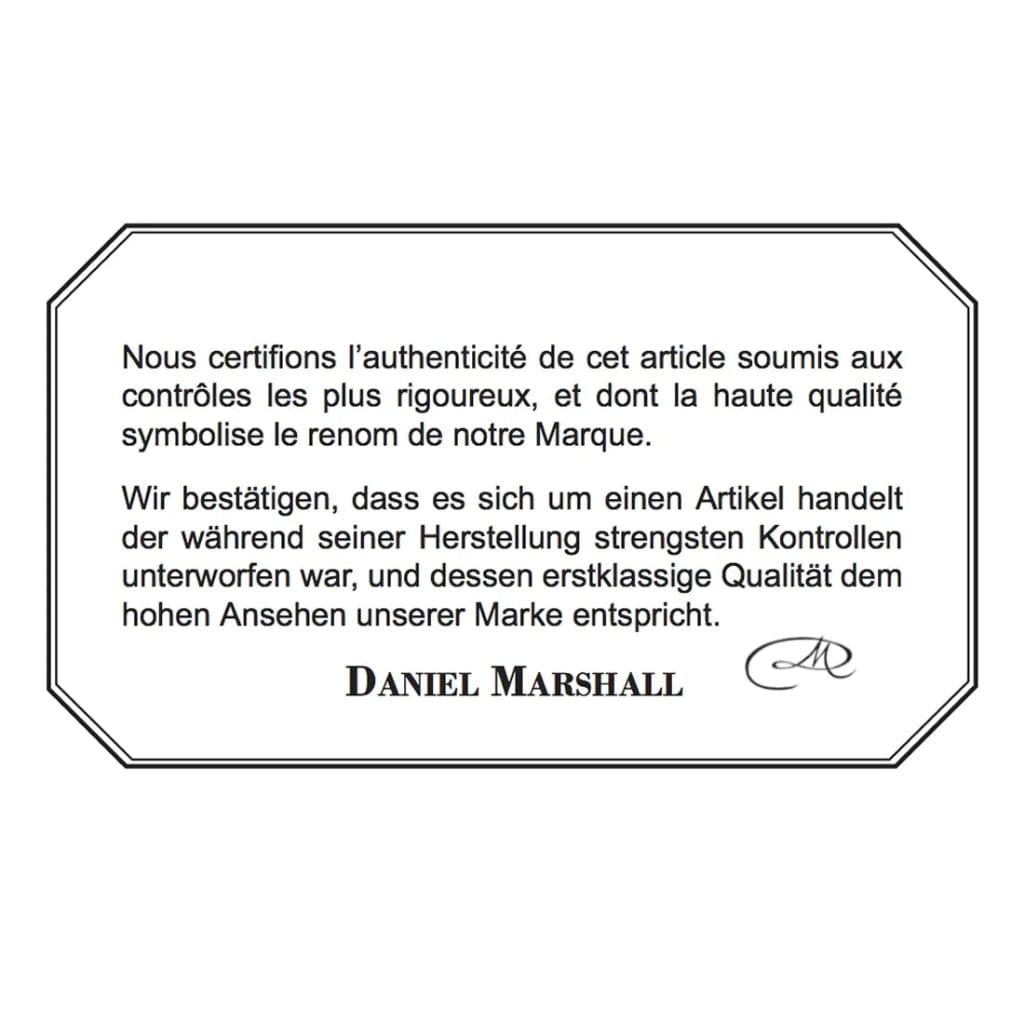 Daniel Marshall 150 Humidor Treasure Chest Limited Edition in Burl Private Stock | 150 Cigar Capacity | 24kt Gold Plated Hinges &amp; Locks | Spanish Cedar Interior