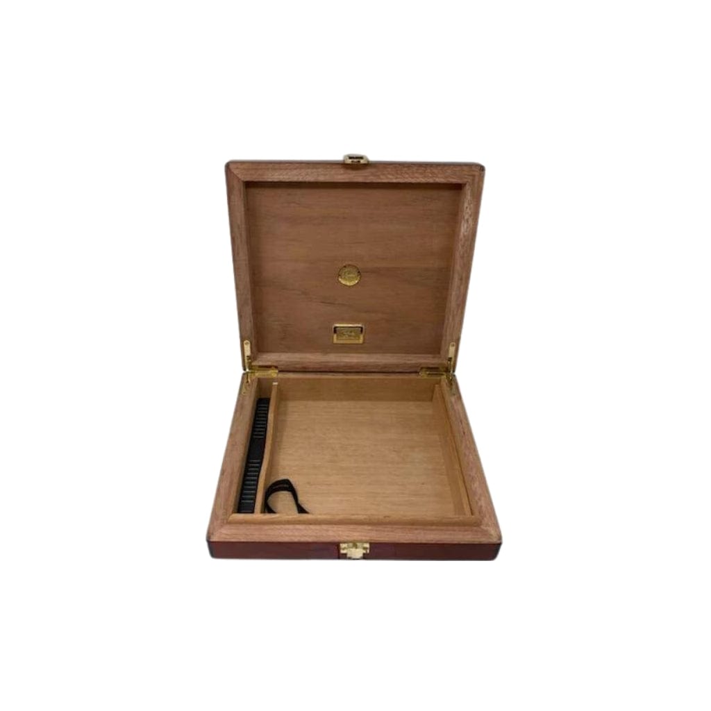 Daniel Marshall 24KT Gold Swimming Koi Fish Humidor Limited Edition | 20 Cigar Capacity | Spanish Cedar Interior