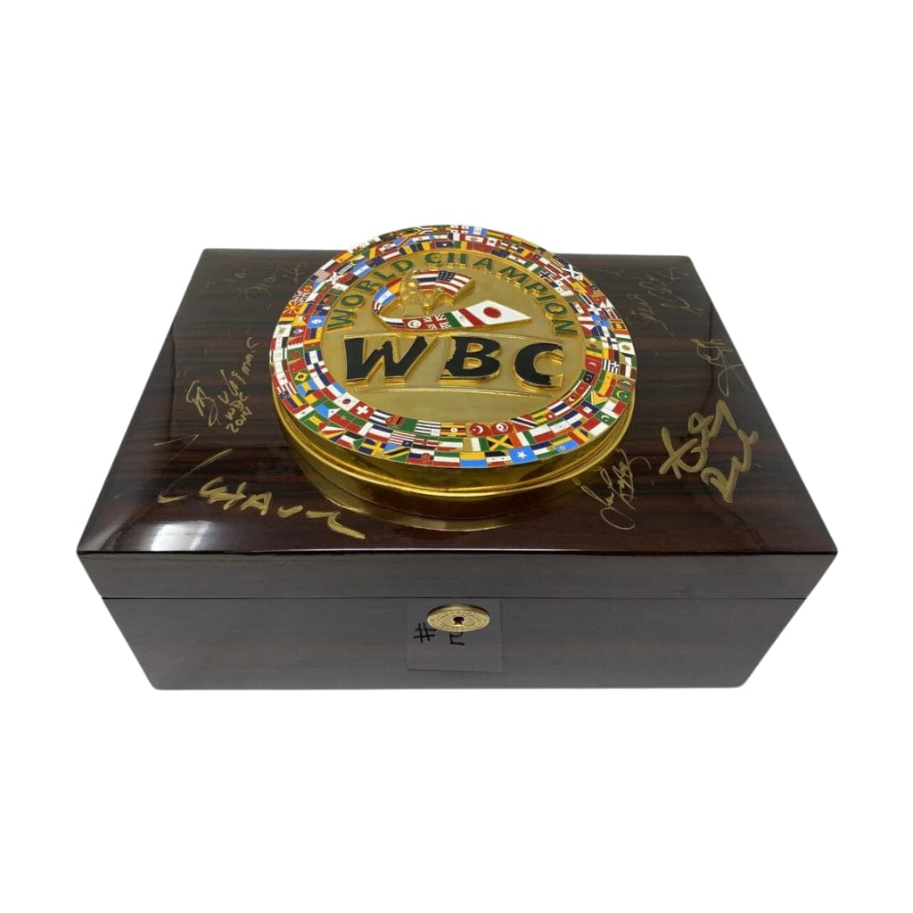 Daniel Marshall Official & Original Champion Belt World Boxing Association Humidor Limited Edition | 165 Cigar Capacity | Spanish Cedar Lining with Dividers