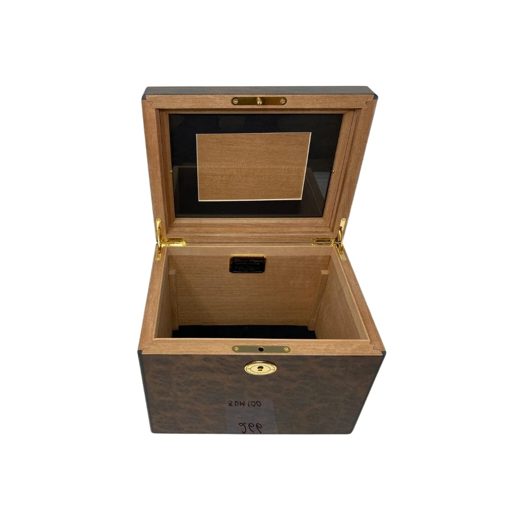 Daniel Marshall Precious Burl Tribute Chest Humidor Factory Floor Sale #266 Limited Edition | Spanish Cedar Interior