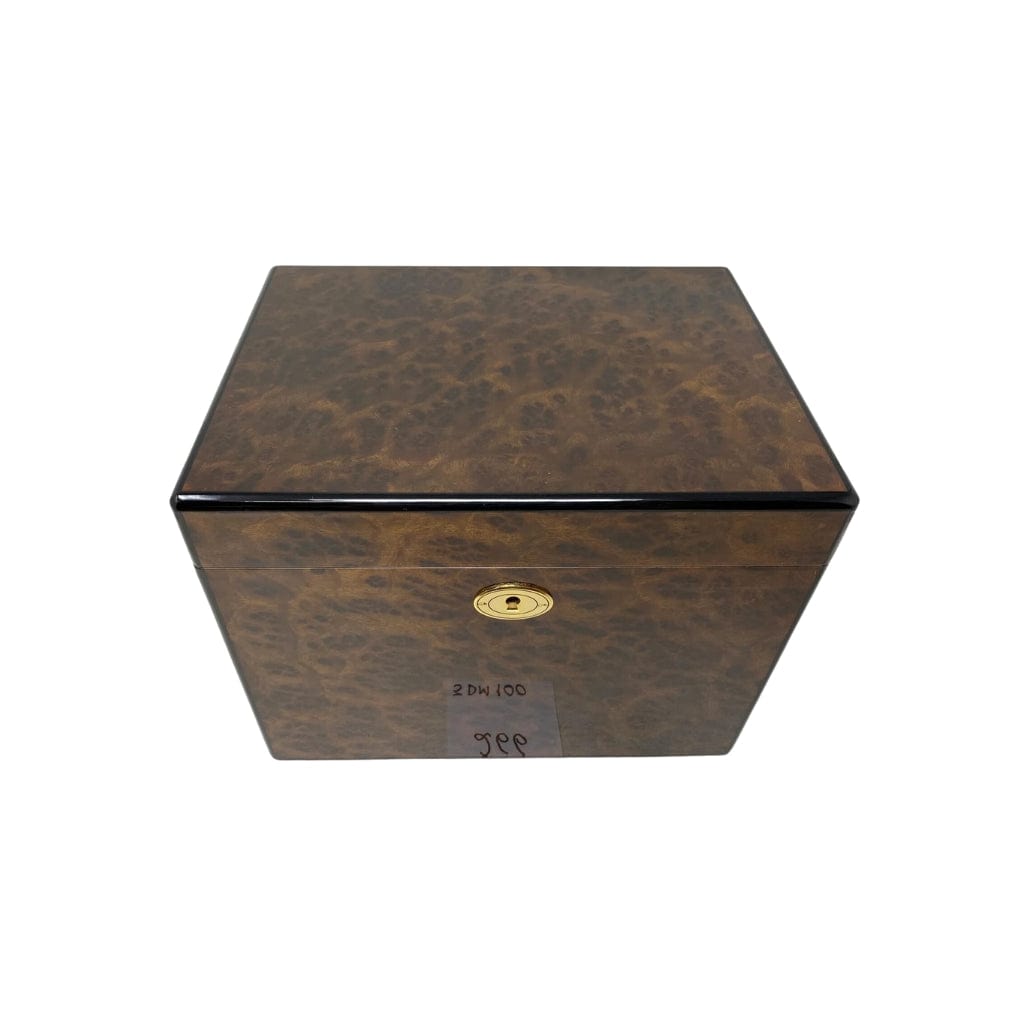 Daniel Marshall Precious Burl Tribute Chest Humidor Factory Floor Sale #266 Limited Edition | Spanish Cedar Interior