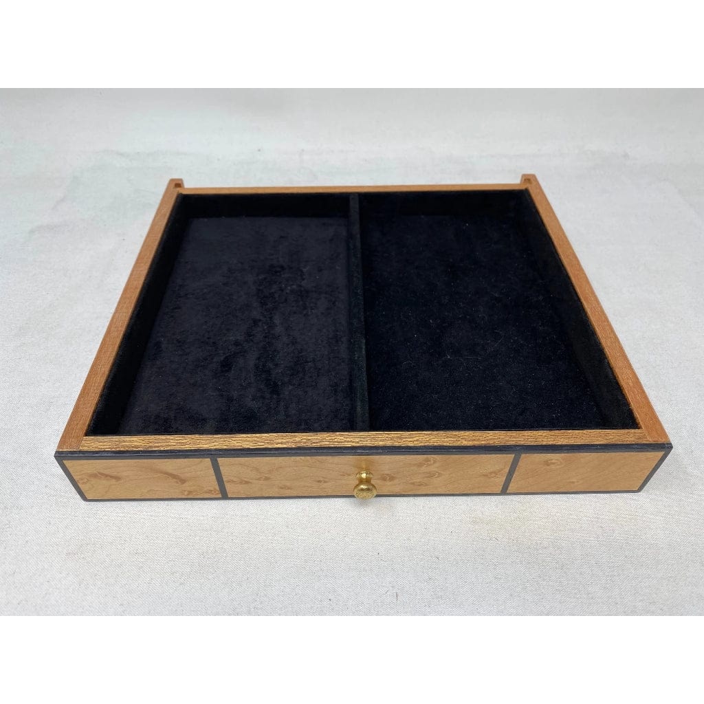 Daniel Marshall Tiffany&amp;Co Jewelry Cabinet in Birdseye Maple Factory Floor Sale #263 Limited Edition | Spanish Cedar Interior