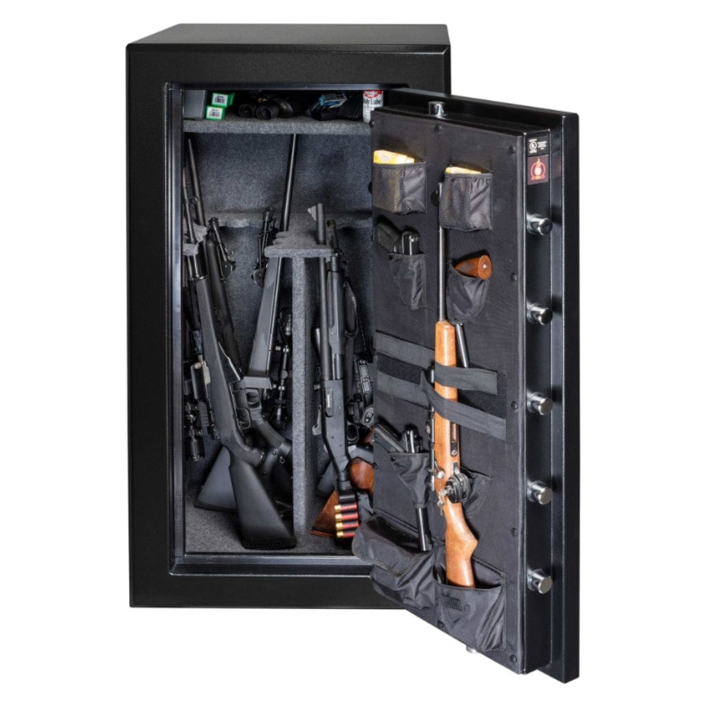 Gardall BGF6030 Black Firelined Gun Safe | UL RSC Burglary Label | 22 Long Gun Capacity | 60 Minute Fire Label at 1400°F