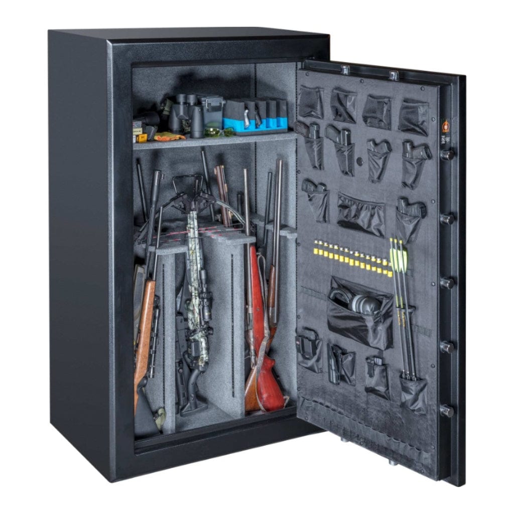 Gardall BGF7242 Black Firelined Gun Safe | UL RSC Burglary Label | 45 Long Gun Capacity | 60 Minute Fire Label at 1400°F