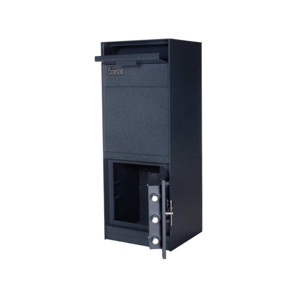 Gardall GFL1337 Heavy Duty Double Door Depository | Front Loading | B-Rated Safe | Single Door Option