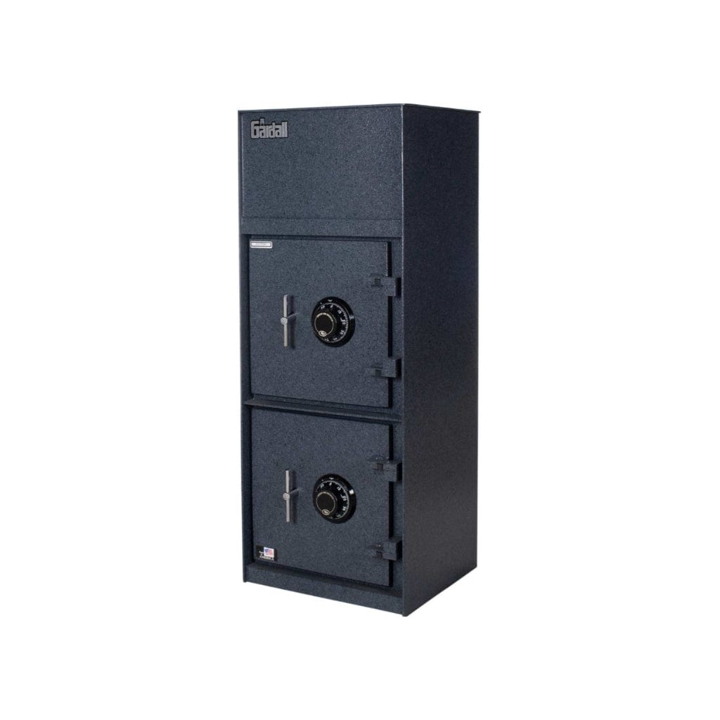 Gardall BL1337 Heavy Duty Double Door Depository | Back Loading | B-Rated Safe | Single Door Option