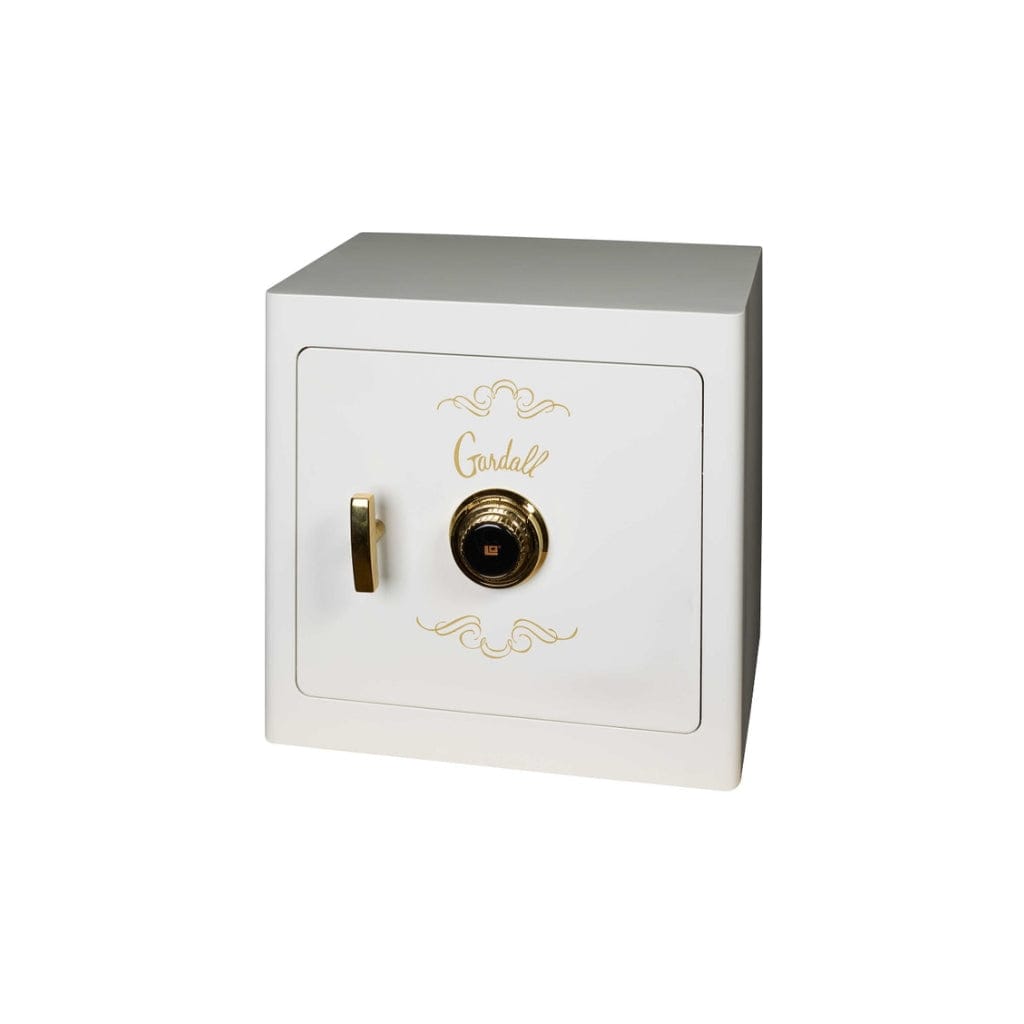 Gardall JS1718-W-C Jewelry Safe | UL Listed Lock | 30-Minute Fireproof at 1200°F | Motion Sensor LED Light