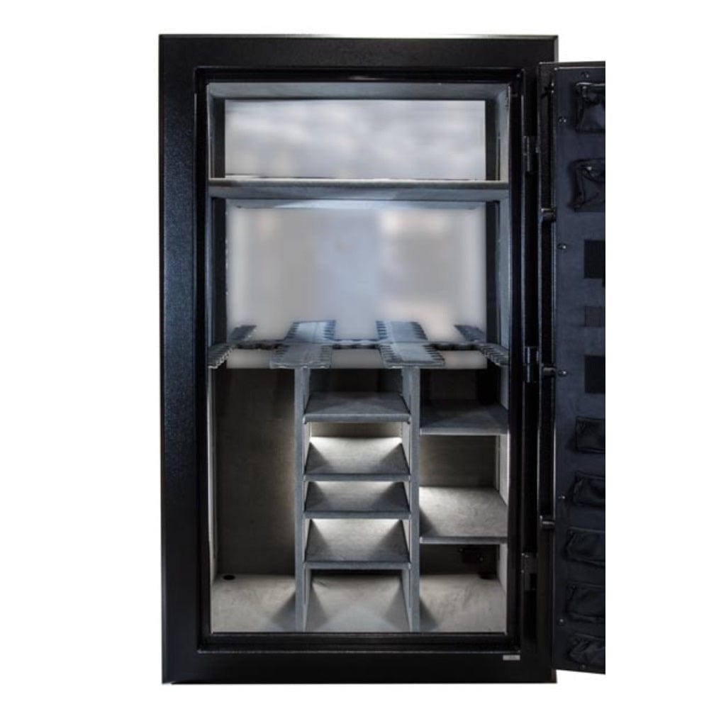 Blue Ridge Safe Llc Hayman BR-7242E BlueRidge Gun Safe | 45 Gun Capacity | 90 Minute Fire ...