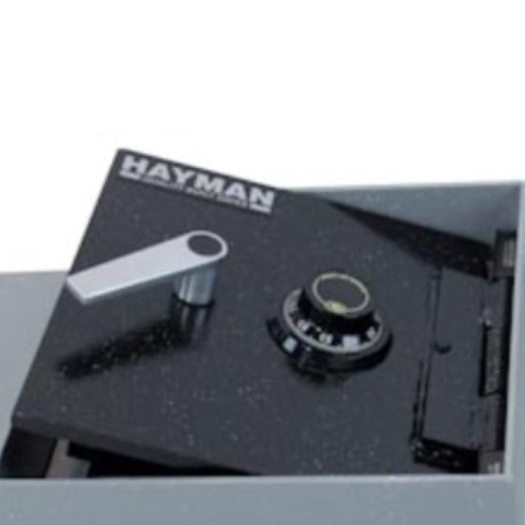 Hayman FS Series Door | Steel Door with Drill Resistive Hard Plate | UL Listed Lock | Spring Assisted Hinge