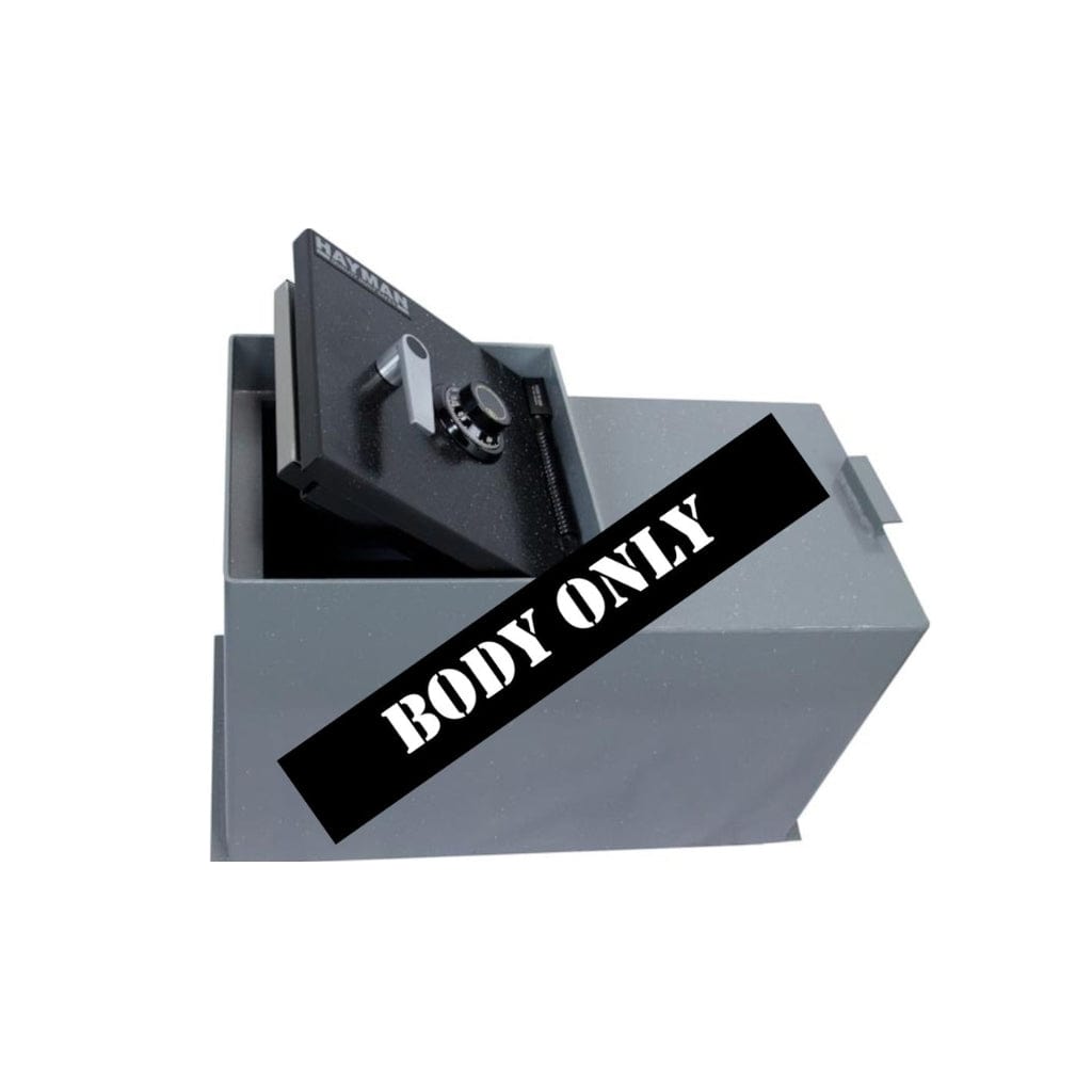 Hayman FS16D In-Floor Steel Body Only with Dustcover | Double Sized Safe Body | 3.55 Cubic Feet Storage Capacity